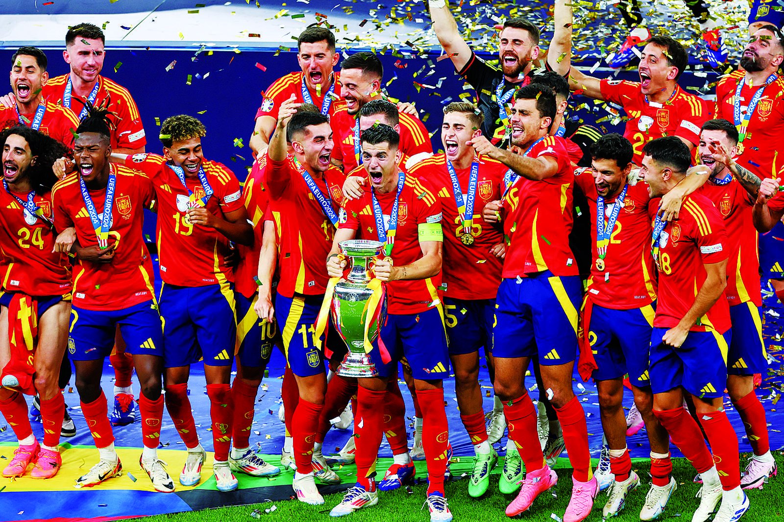 西班牙球队在外国比赛中蓄势待发